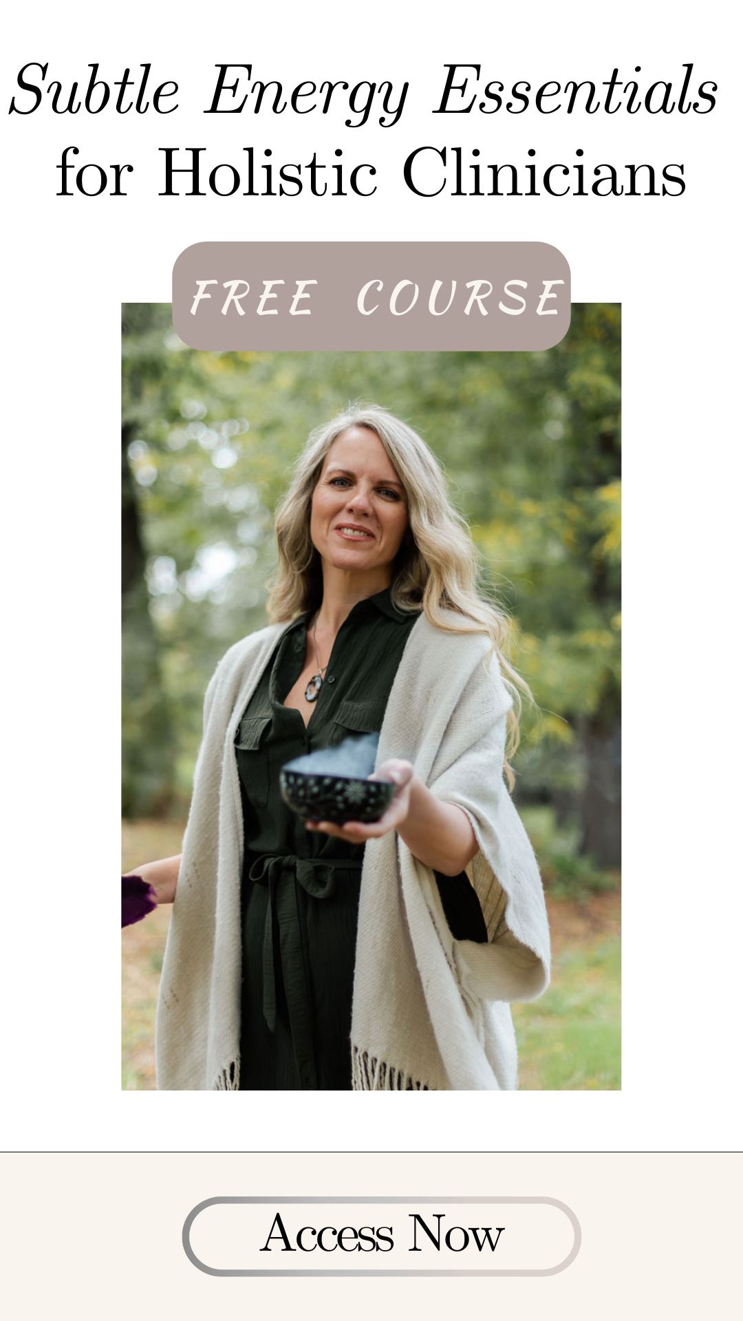 Harmony Holding Smudge